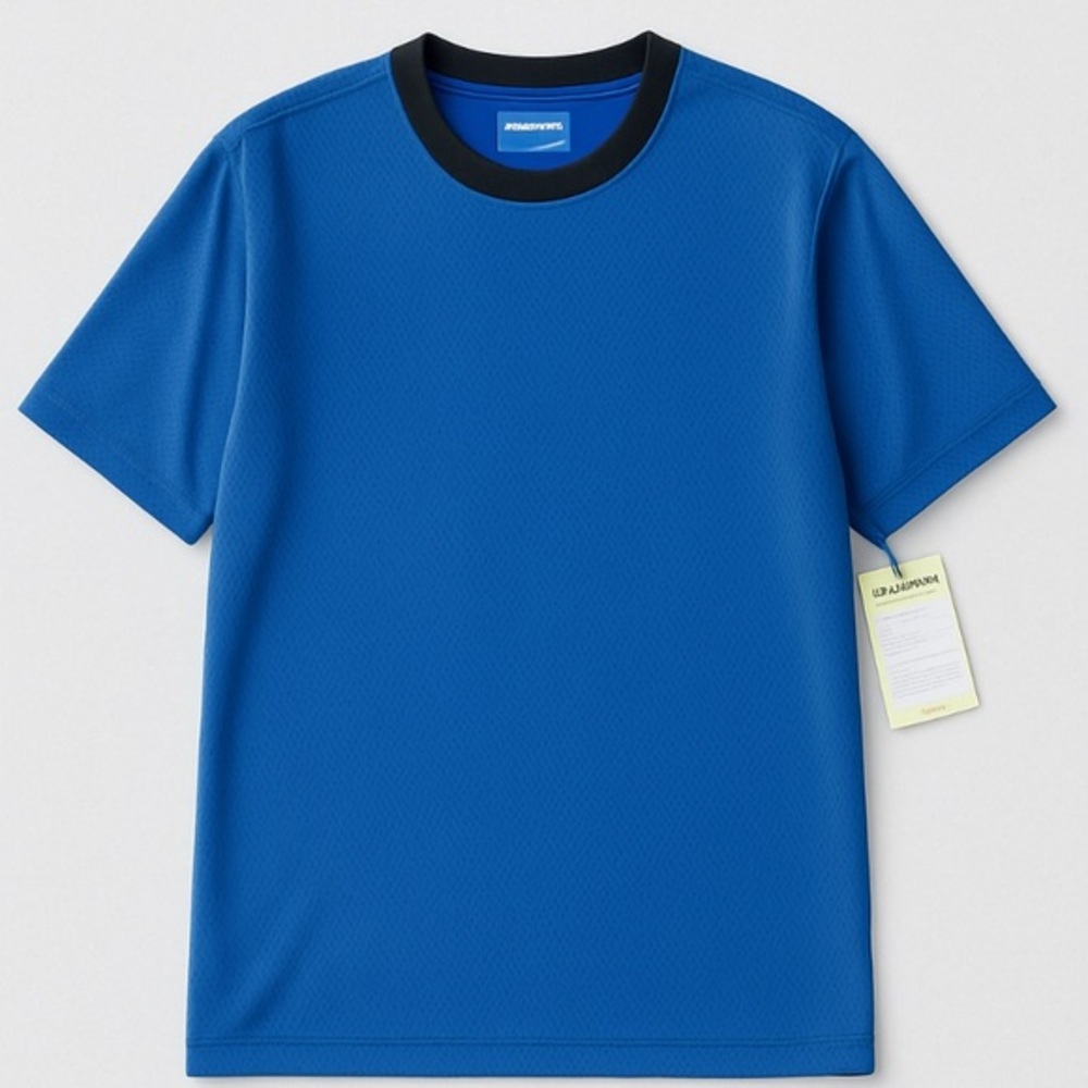 Chubbies Easy Sport Mesh Tee‎ Blue Size XL Breathable Activewear Lightweight